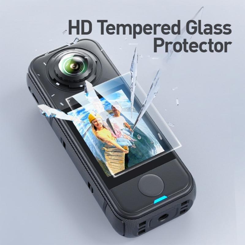 Anti Scratch 9H Hardness Screen Guard For Camera Super Slim 0.33mm Glass Film With Fingerprints Resistance