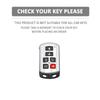 6 Bottons Grey Tpu Car Key Fob Case Cover Shell for Toyota Sienna Se Tacom 2015 2016 2017 2018 2019 2020 car accessories