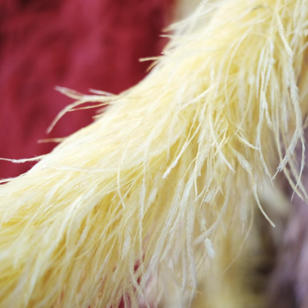 2 Metes Fluffy Ostrich Feather Boa Trim for Party Shawl Craft Ostrich Feathers Boa Wedding Dress Decoration Scarf 5/10/15/25ply
