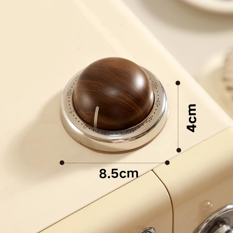 Magnetic Mechanical Kitchen Timer & Alarm Clock for Cooking & Time Management