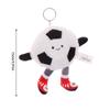Cartoon Voetbal Pluche Speelgoed Sleutelhanger Biljart Volleybal Dumbbells Knuffel Pop Hanger Autosleutelhanger Rugzak Tas Decoratie Kinder Cadeau