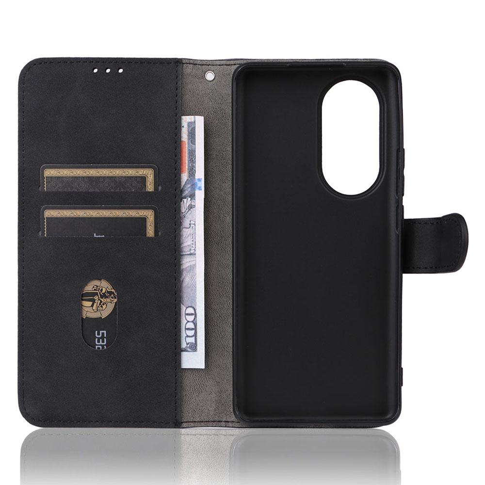 For Oppo Reno10 Pro 5G (Global)/Reno10 5G (Global) PU Leather Wallet Stand Case Skin-touch Shockproof Phone Cover