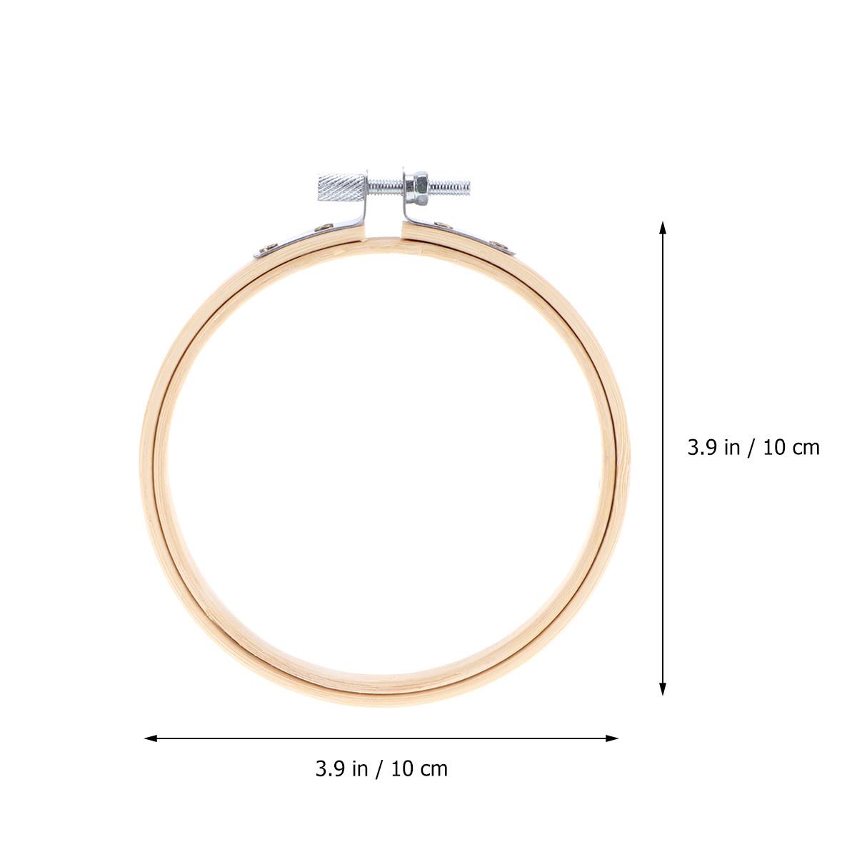 Craft Embroidery Hoops Tool Circle Frame Accessories for Bambus Kreis Chinese Kit