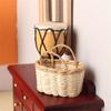 1:12 Dollhouse Miniature Storage Basket Vegetable Food Woven Frame Kitchen Decor