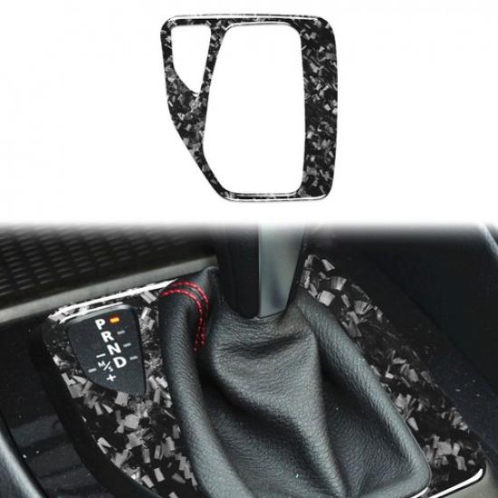 Carbon Fiber Gear Shift Lever Panel Trim for BMW E84 X1 2011-2015