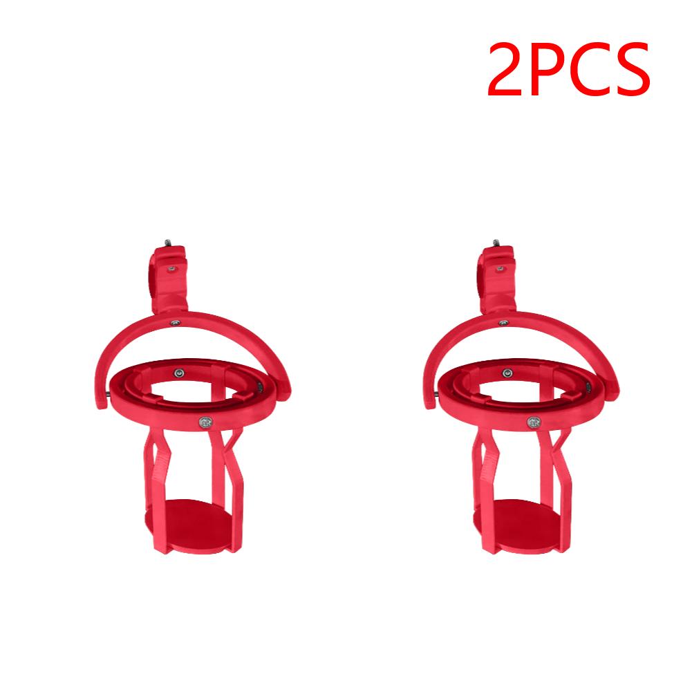 1-5PCS Gyroscopic Cup Holder Self Leveling Cup Holder Clamp Adjustable Clip On Hanging Cup Holder for Bicycles Electric Scooters