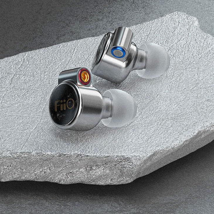 FIIO FD3 Silver (FIO-IEM-FD3-S) [Ships from an authorized Japanese retailer, includes serial number] FIIO Wired Earphones, Dynamic Driver IEM,