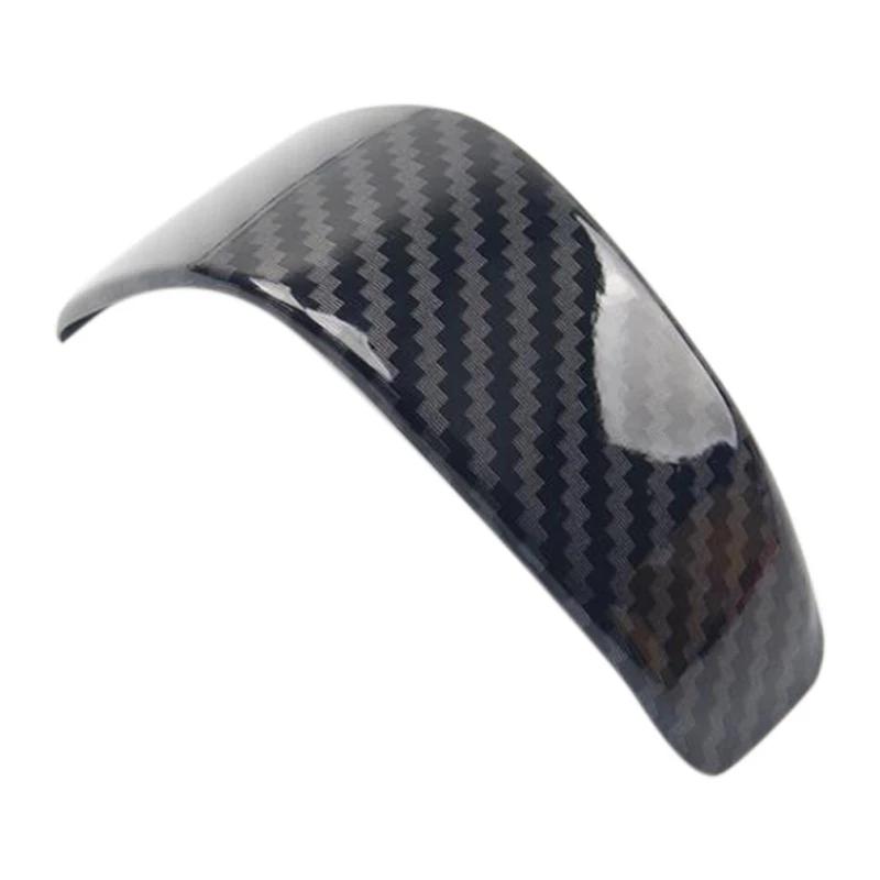 1 buc pentru fibra de carbon din oțel inoxidabil schimbător de viteze buton decorator capac Trim pentru Ford Ranger Everest Endeavor 2015+ accesorii auto