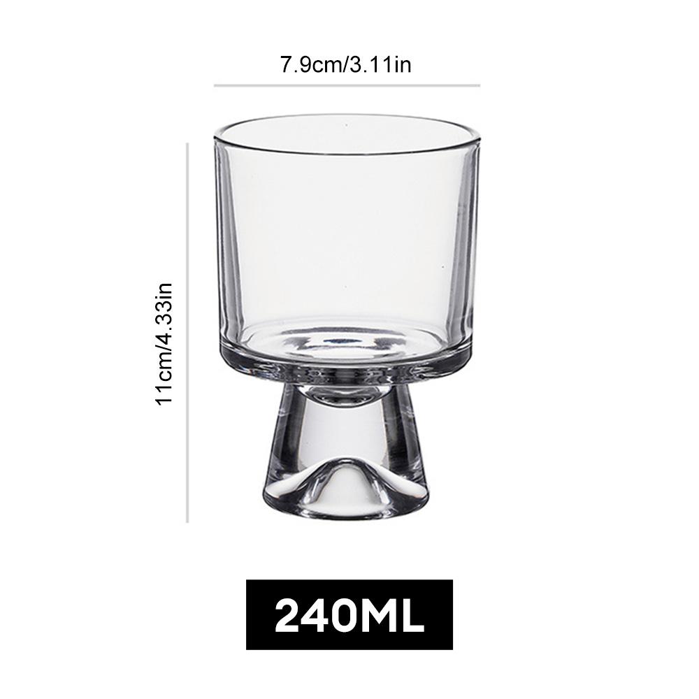 Ice Coffee Cups Wine Ice Beer Cup Cocktail Glasses Drinkware Transparent Tea Set Heat Resistant Glassware Glass Cup