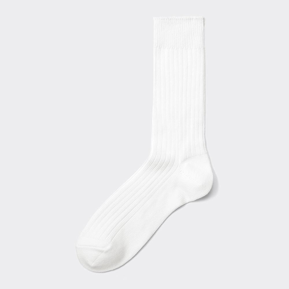 

Носки Gu By Uniqlo reGular в рубчик 01 OFF WHITE/2527cm