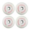 4 Pezzi Ruote Luminose Lampeggianti per Pattini in Linea Ruota LED Ruota da Pattinaggio Ruote per Pattini a Rotelle in Linea per Pattinare