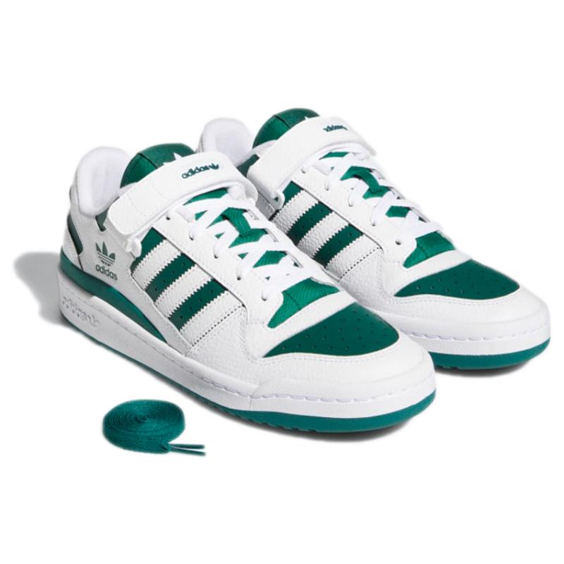 Adidas Forum Low White Collegiate Green Sneakers GY8556