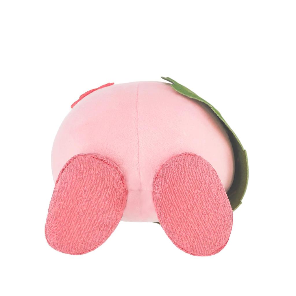 Sanei Boeki Kirby of the Stars Fluffy Japanese Collection Kirby Sakuramochi Plush Toy (S) W12 X D15 X H9cm Plush Toy KFW02