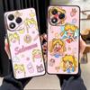 Wacky Sailor Moon Case for Honor X9a X6 X8 X7 70 X5b 200 400 Lite 90 Magic5Lite 8X Black Soft Phone Cover