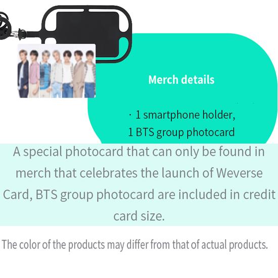 BTS CARD WALLET OR SMARTPHONE HOLDER