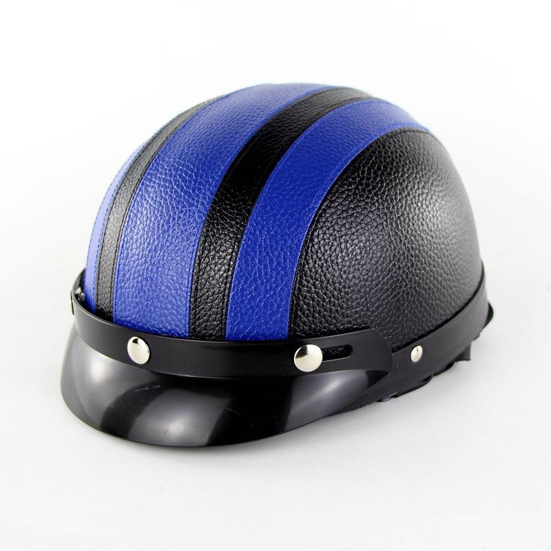 Women's Electric Vehicle Helmet Summer Sunscreen Four Seasons Universal Motorcycle Helmet Men's Half Helmet