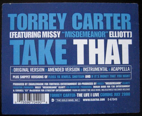 

12inch Record TORREY CARTER - Take That 067049 Elektra 2000 US Rap & Hip-Hop/R&B Used