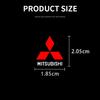 1/2/5/10pcs Car Stickers Emblem Auto Decor Decals Window Wiper Stickers For Mitsubishi Asx Lancer Outlander Pajero Ralliart