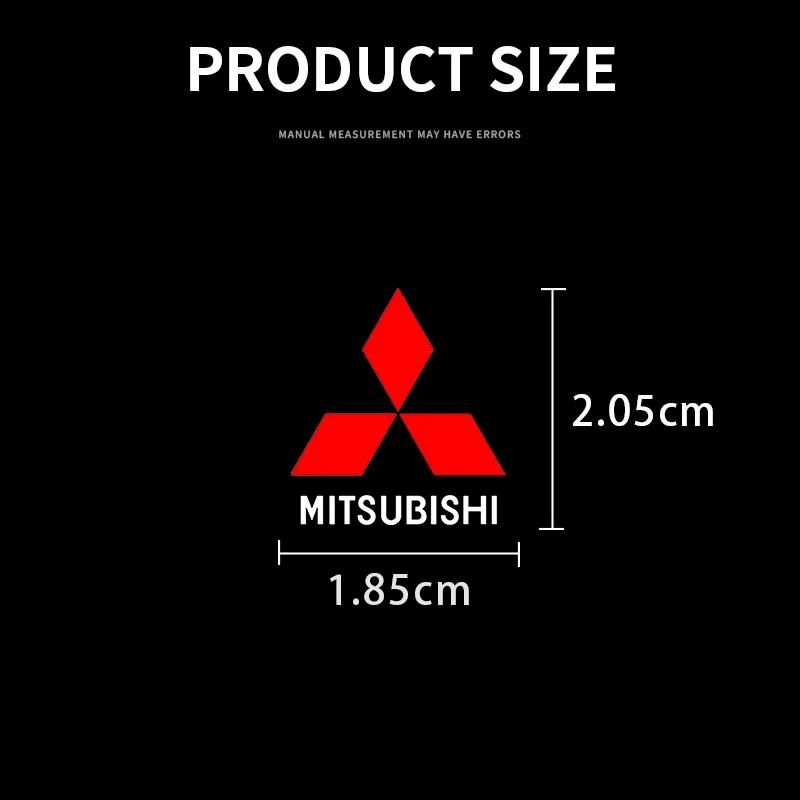 1/2/5/10pcs Car Stickers Emblem Auto Decor Decals Window Wiper Stickers For Mitsubishi Asx Lancer Outlander Pajero Ralliart