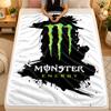 Flannel BlanketMonster Energy Warm Soft Throw Blanket for Indoor Sofa Bed Living Room Use