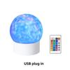 Rotating Star Projector Lamp Dynamic Aurora Projection Light Galaxy Star Projector  Kids Bedroom