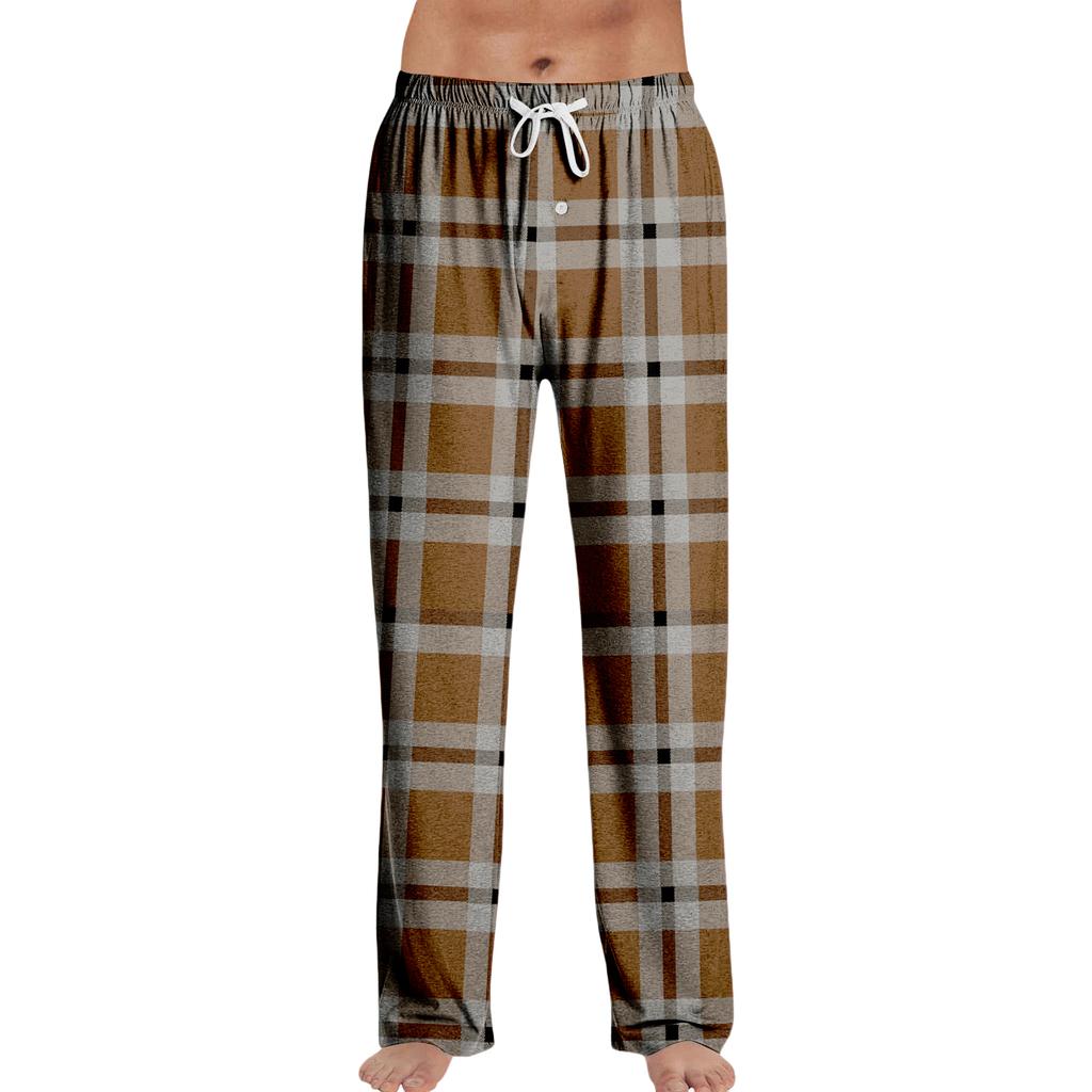 Stripe Pajama Pants Sleepwear Casual Drawstring Elastic Waist Pants Comfy Straight Yoga Loose Trousers