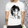 Shingeki No Kyojin T Shirt Men Short Sleeve Attack On Titan Tshirt Homme Manga Unisex Mikasa Eren Yeager Liberty T-shirt Tees