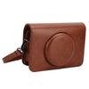 Protective Camera Case with Adjustable Shoulder Strap PU Leather Camera Carrying Bag for C210R Mini Shot2 Retro