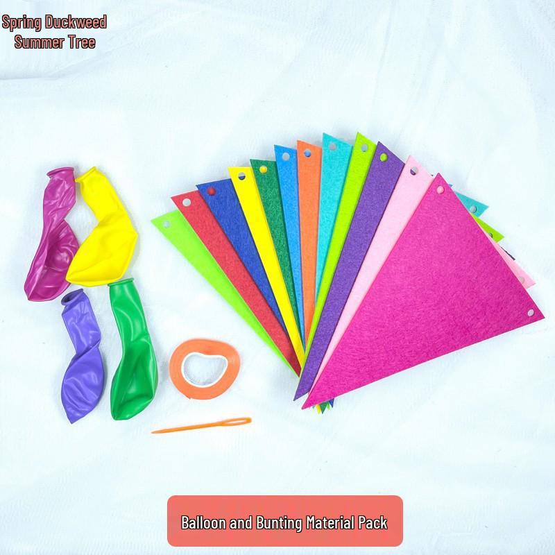 Children's Graduation Season DIY Canvas Tent Kit for Indoor/Outdoor Play & Kindergarten Decoration