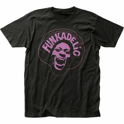 Camiseta Funkadelic Scream Rock N Roll Music Band preta unissex