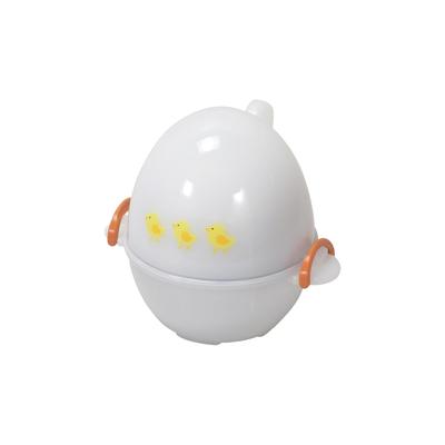 Pearl Metal Cozimento de Micro-ondas Ovos Cozidos para 3 Ovos Economia de Tempo Feito no Japão NOVO Gama Piyo 3 Ovos CC-1148