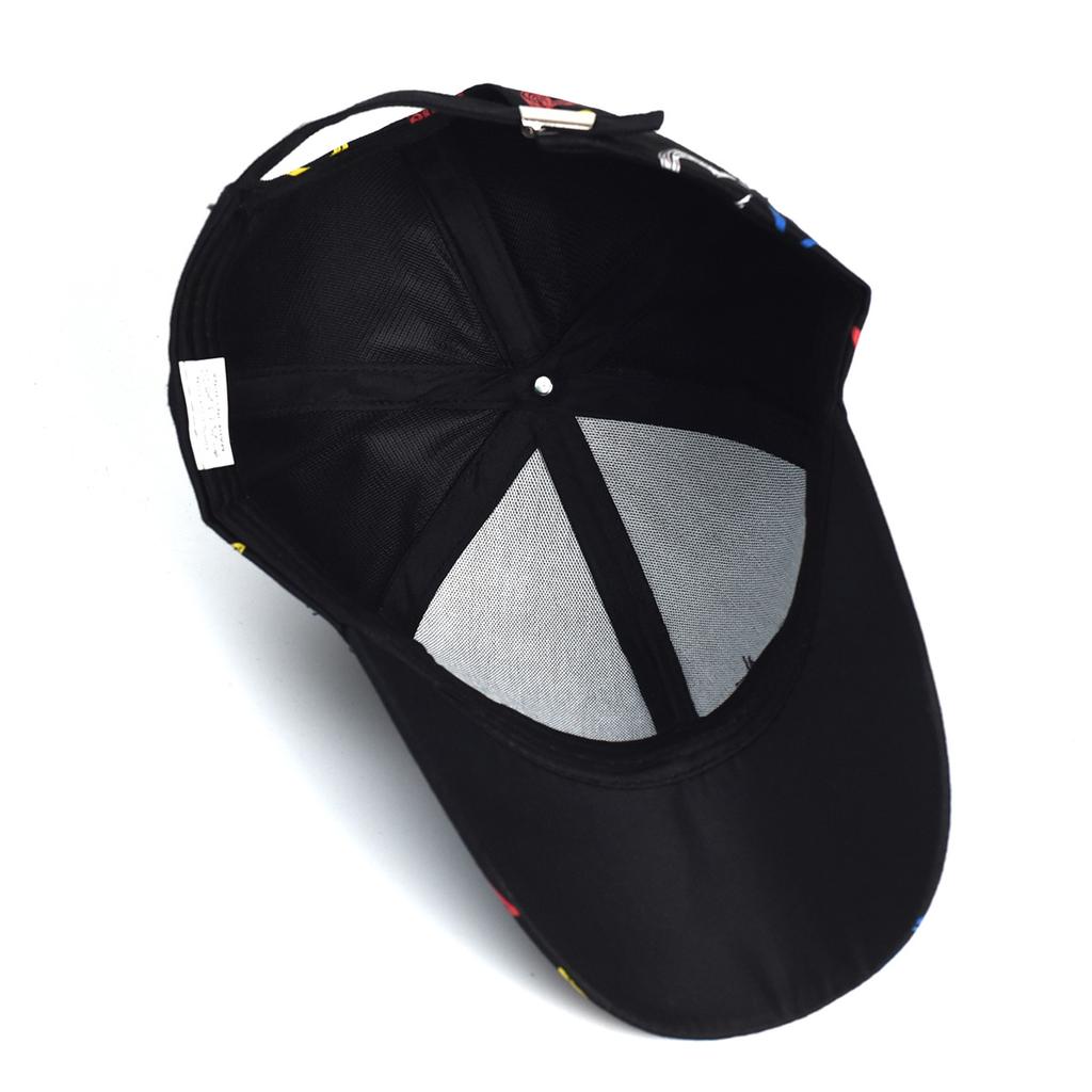 Love printed baseball caps for men and women,outdoor leisure,personalized graffiti,hip-hop, duckbill caps,breathable and cool