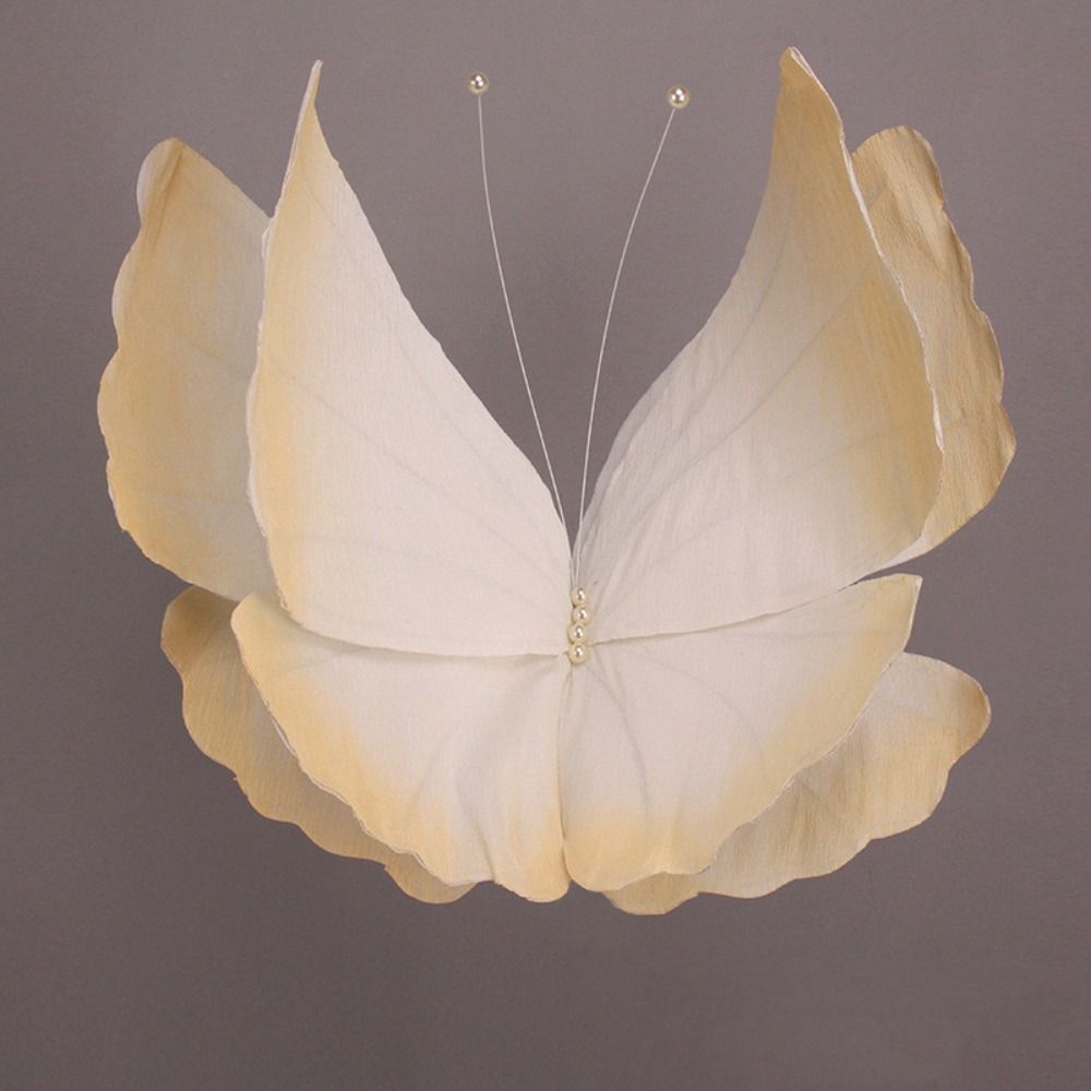 Paper Big Simulated Butterfly 3D Butterfly Flower Head  Large Scale Event