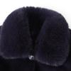SIFONE Women's Warm Faux Mink Velvet Winter Coat