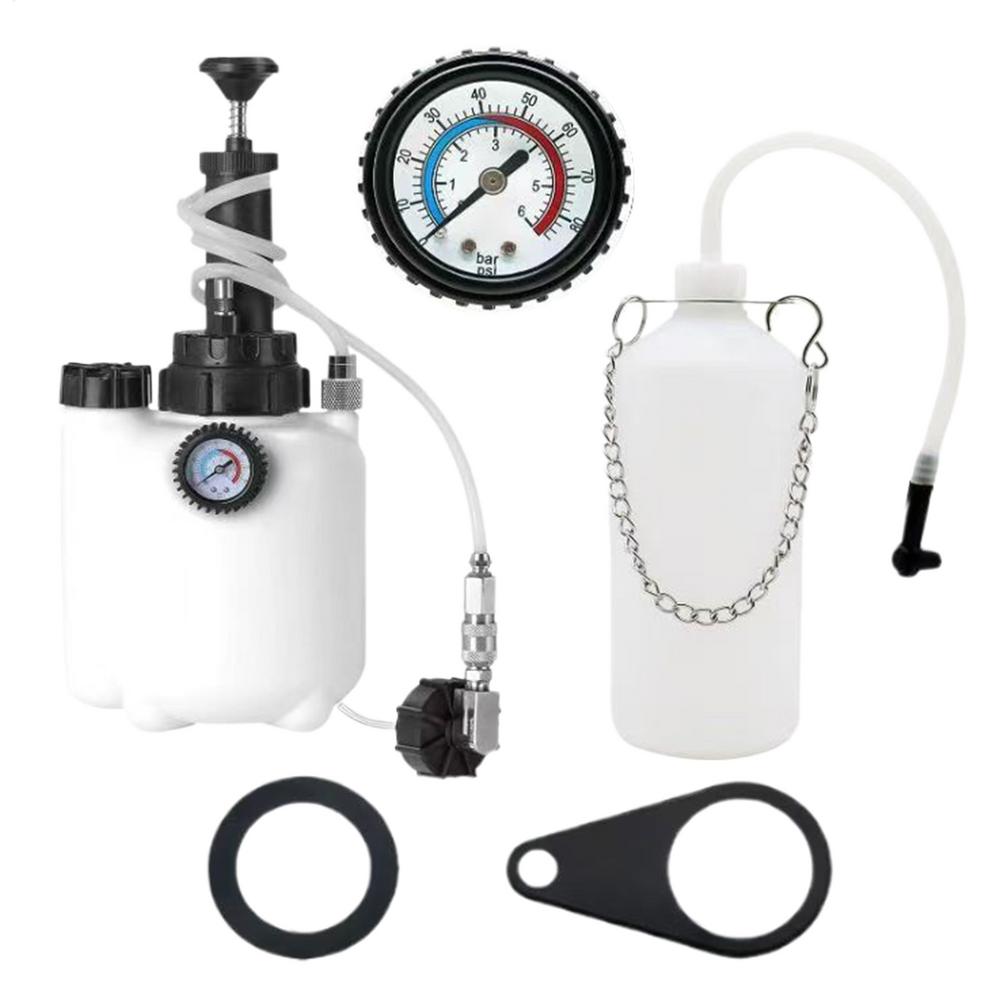 

Car Manual Brake Fluid Bleeder Kit 3L Vacuum Brake Pressure Fluid Pump Change Bottle Vehicle Maintenance Tool Motive Power Bleed