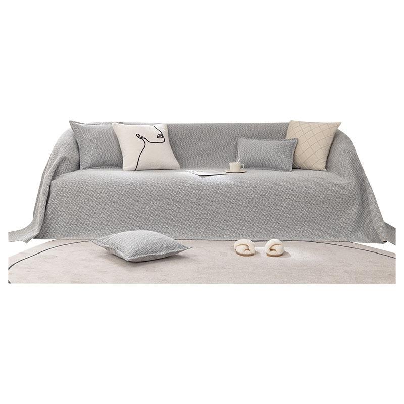 New Cotton and Linen Textured Sofa Towel for All Seasons, Anti-slip Sofa Released, Simple Sofa Cover