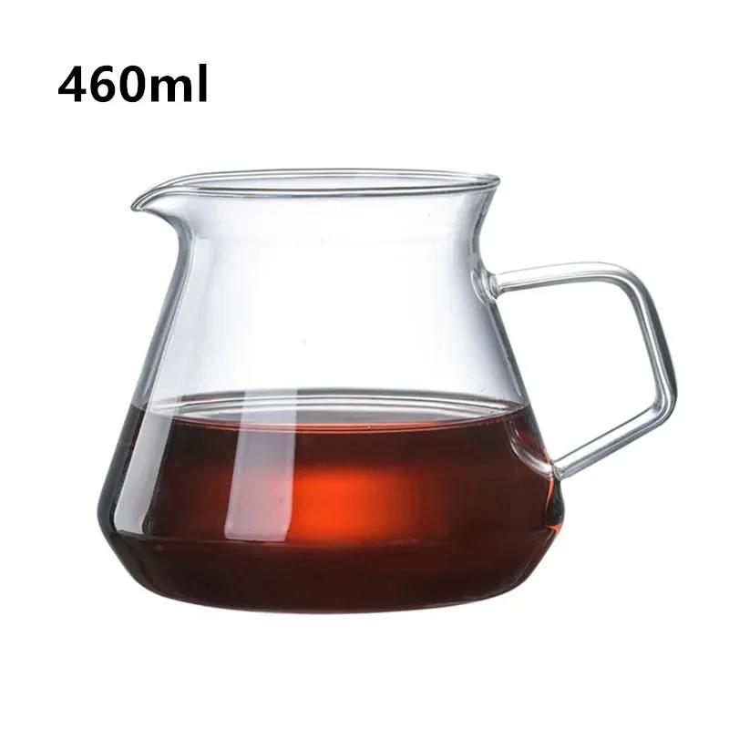 Hitzebeständiger Klarer Glas-Teekrug, Quadratisches Kreatives Chinesisches Tee-Set-Zubehör, Chahai, Milchglas-Kaffeekanne, Wasserkanne