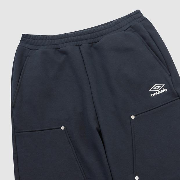 UMBRO Casual Knit Carpenter Pants Navy Uq323Cfp96