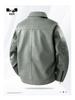 Men's Slim Fit Leather Jacket - Autumn/Winter Casual Lapel Coat with Plus Velvet and Thick Lining