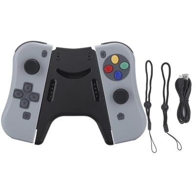 For Joycon Game Console Wireless Bluetooth Gamepad Right Left(gris Fonce )