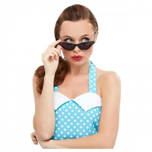 Smiffys Ochelari de soare Rock & Roll Diamante pentru femei/doamne Prop