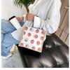 Canvas Bucket Tote Bag for Women, Minimalist Zipper Shoulder Handbag, Japanese Style Daily Commute Bag, Street Fashion Purse KTB