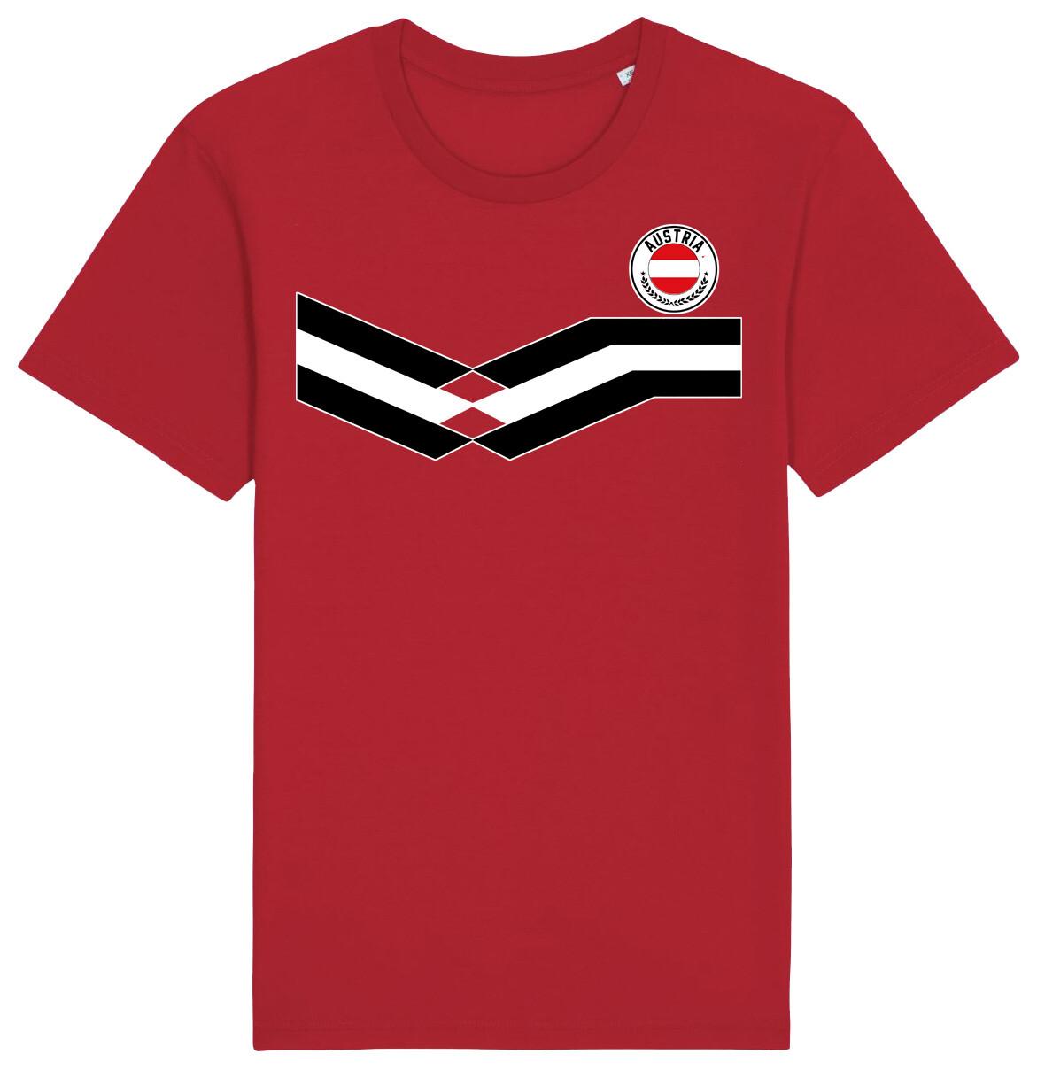 

Austria Strip T-Shirt, Adults Kids Baby Family, Football World Cup 2026 Kit S разноцветный