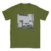 Funny Cool Cat Drinking Beer T Shirt Men Pure Cotton Hipster T-Shirt Round Collar  Tees Short Sleeve Clothes Plus Size