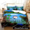 Terraria Bedding Set Single Twin Full Queen King Size Bed Set Adult Kid Bedroom Duvet Cover Sets 3D Print Game Bed Sheet Set