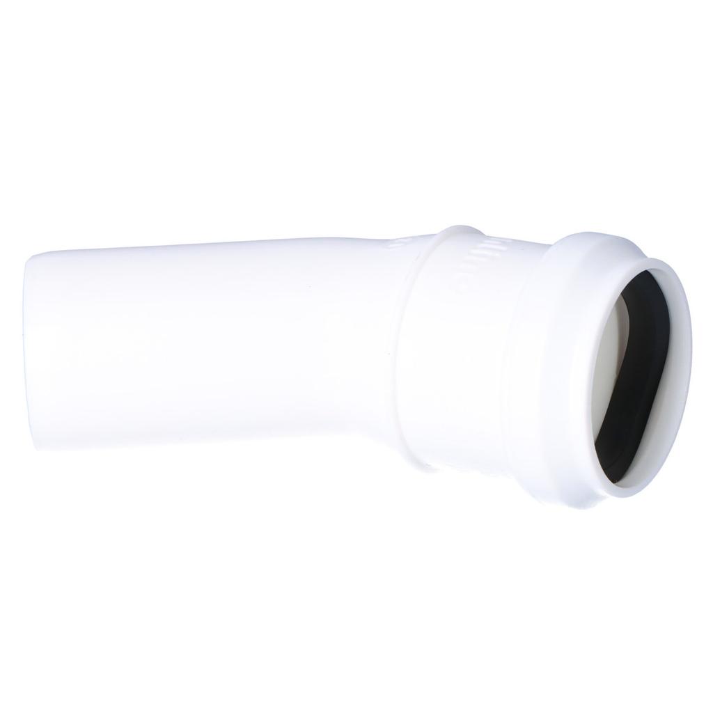 PP-HT 32/30 Sanitary Elbow, for Internal Sewage, White, Onnl