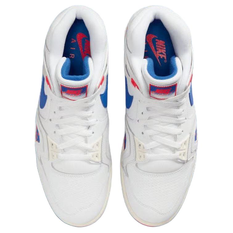 Nike Air Tech Challenge 2 Pixel Court Men Sneakers White Royal-Blue Laser-Crimson FZ9033-102