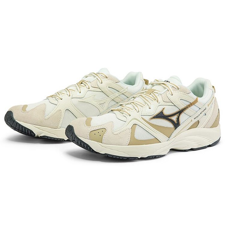 Mizuno LG 90s EC Pohodlné Tlumení Nárazů Tkanina Syntetická Kůže Protiskluzové Odolné proti Opotřebení Prodyšné Nízké Neformální Běžecké Boty D1GH221304