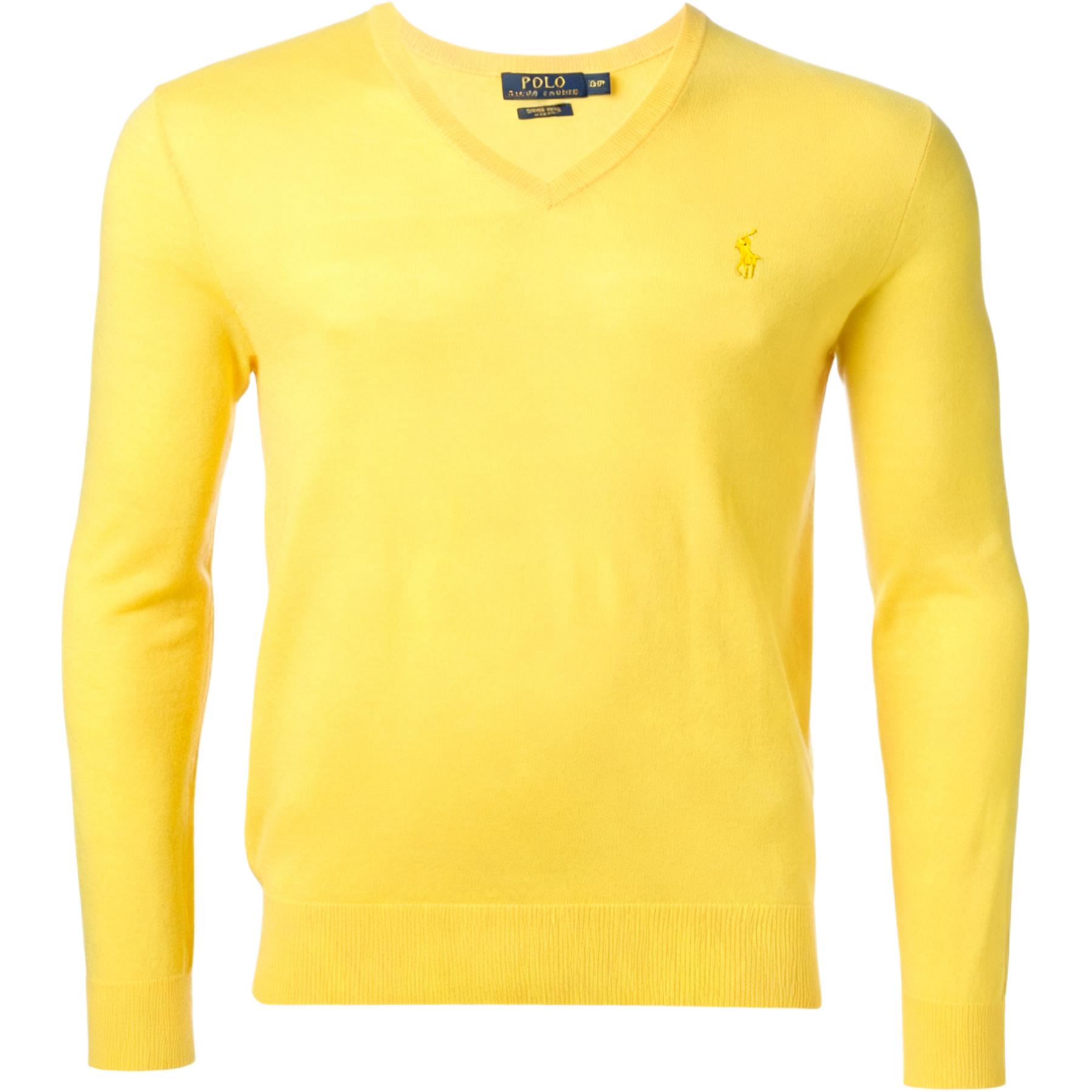 

Polo Ralph Lauren Однотонний Светр В язаний з Вовни з Вишивкою Маленького Поні, V-подібний виріз, Можна прати, Чоловічий светр 710781028-006 S