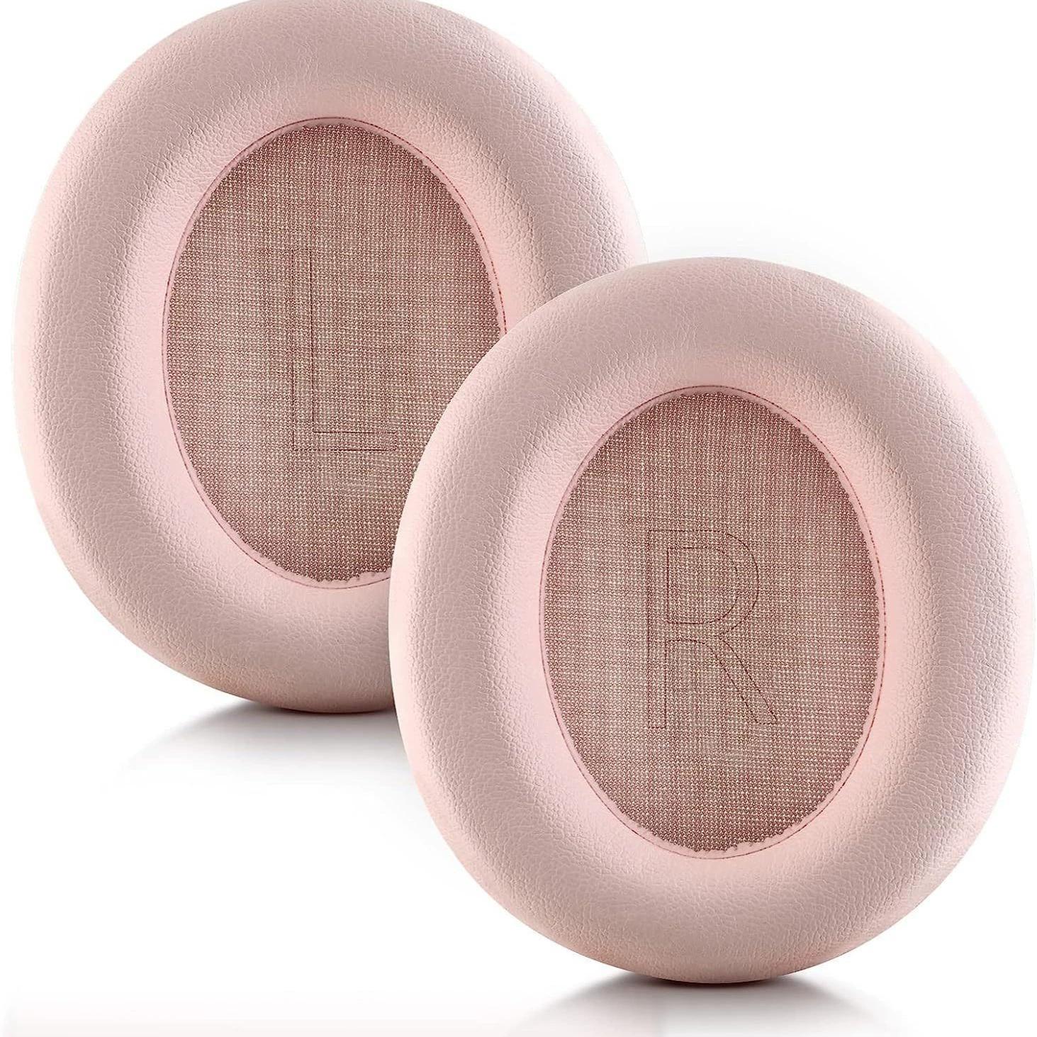 

Сменные амбушюры для наушников Anker Soundcore Q30 и Anker Q35, амбушюры Life Q 30 с протеиновой кожей розовый